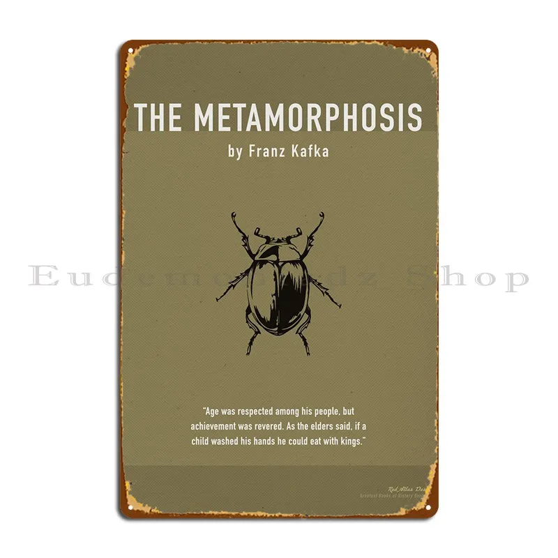 The Metamorphosis Book Art Metal Sign Kitchen Sign Cinema Custom Home Tin Sign Poster
The Metamorphosis Book Art Metal Sign Kitchen Sign Cinema Custom Home Tin Sign Poster