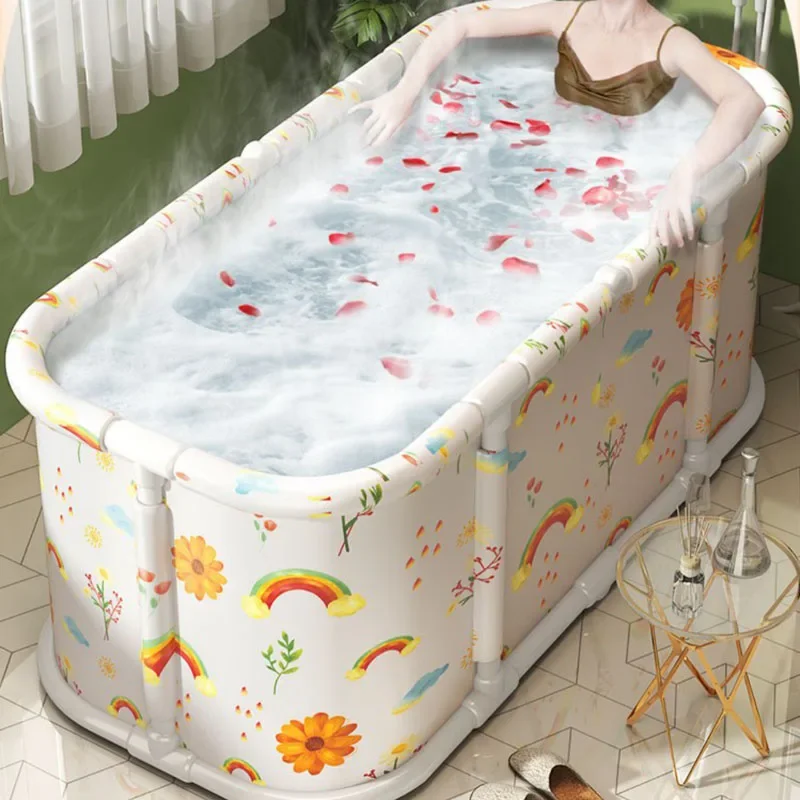 

Складная портативная ванна для пожилых женщин, универсальная семейная спа-сауна для взрослых, портативная баня для взрослых, Товары для ванной дома
