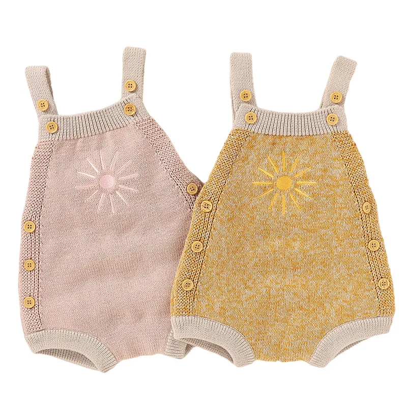 Baby Girls Clothes Infant Knitted Bodysuit Embroidery Suspenders Jumpsuit Outfit Toddler Romper Kids One-Piece Overall Clothing
Baby Girls Clothes Infant Knitted Bodysuit Embroidery Suspenders Jumpsuit Outfit Toddler Romper Kids One-Piece Overall Clothing