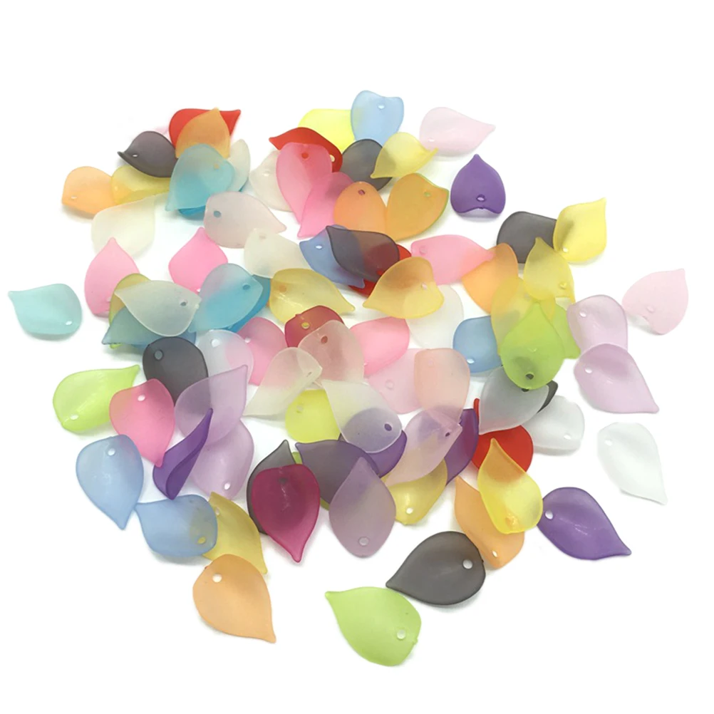 560pcs Acrylic Frosted Petals Plastic Leaf With Hole For Jewelry Making DIY Craft Acrylic Flowers Hair Accessories Wedding
560pcs Acrylic Frosted Petals Plastic Leaf With Hole For Jewelry Making DIY Craft Acrylic Flowers Hair Accessories Wedding