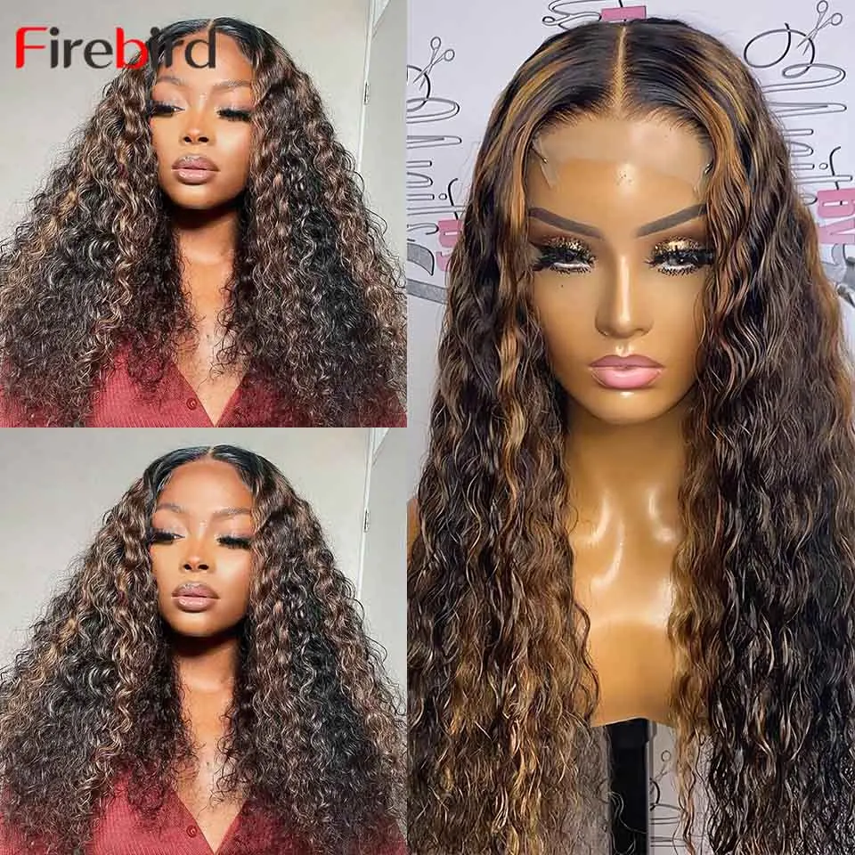 Firebird Deep Wave FB30 Highlight Wig 13x4x1 HD T Part Lace Wig For Women Ombre Dark Highlight Deep Wave Cosplay Human Hair Wig
Firebird Deep Wave FB30 Highlight Wig 13x4x1 HD T Part Lace Wig For Women Ombre Dark Highlight Deep Wave Cosplay Human Hair Wig
