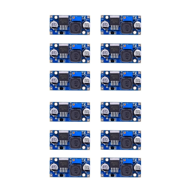12 Pack LM2596 DC To DC Buck Converter 3.0-40V To 1.5-35V Power Supply Step Down Module (6 Pack)
12 Pack LM2596 DC To DC Buck Converter 3.0-40V To 1.5-35V Power Supply Step Down Module (6 Pack)