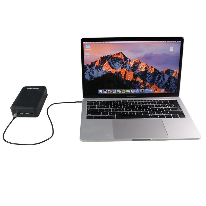 Best sellers 2023 laptop power bank 510g 20000mah black color power bank USB-C PD 20v 45w 60w for MacBook
Best sellers 2023 laptop power bank 510g 20000mah black color power bank USB-C PD 20v 45w 60w for MacBook