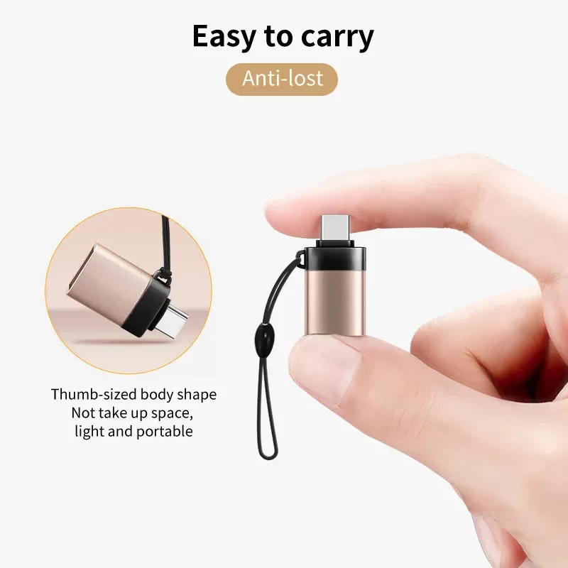 USB C OTG Adapter For Macbook Tablet Type C TO USB3.0 Conventer Cable Mobile Phone OTG Gampad Mouse Printer OTG Connector
USB C OTG Adapter For Macbook Tablet Type C TO USB3.0 Conventer Cable Mobile Phone OTG Gampad Mouse Printer OTG Connector