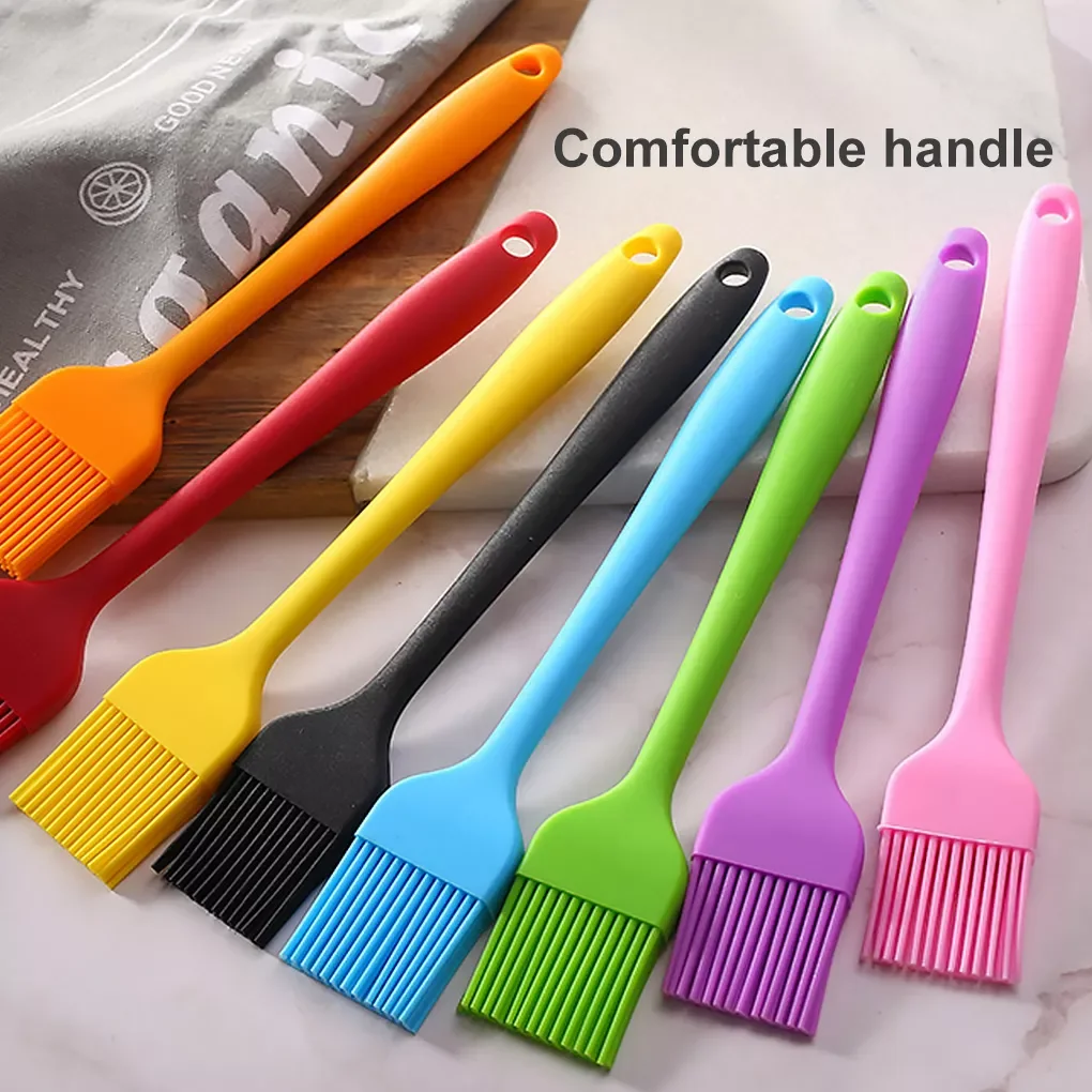 Pastry Brushes-BBQ cake oil brush for barbecue grill -heat resistant Silicone Basting Brushes for cooking kitchen brush
Pastry Brushes-BBQ cake oil brush for barbecue grill -heat resistant Silicone Basting Brushes for cooking kitchen brush