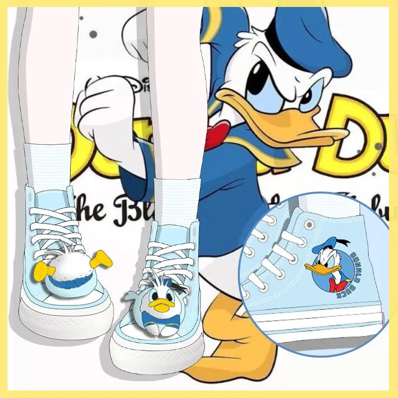 Donald Duck Anime Around Spring Summer High And Low Top Canvas Shoes Girl Heart Disney Student Cute Japanese Board Shoes Single
Donald Duck Anime Around Spring Summer High And Low Top Canvas Shoes Girl Heart Disney Student Cute Japanese Board Shoes Single
