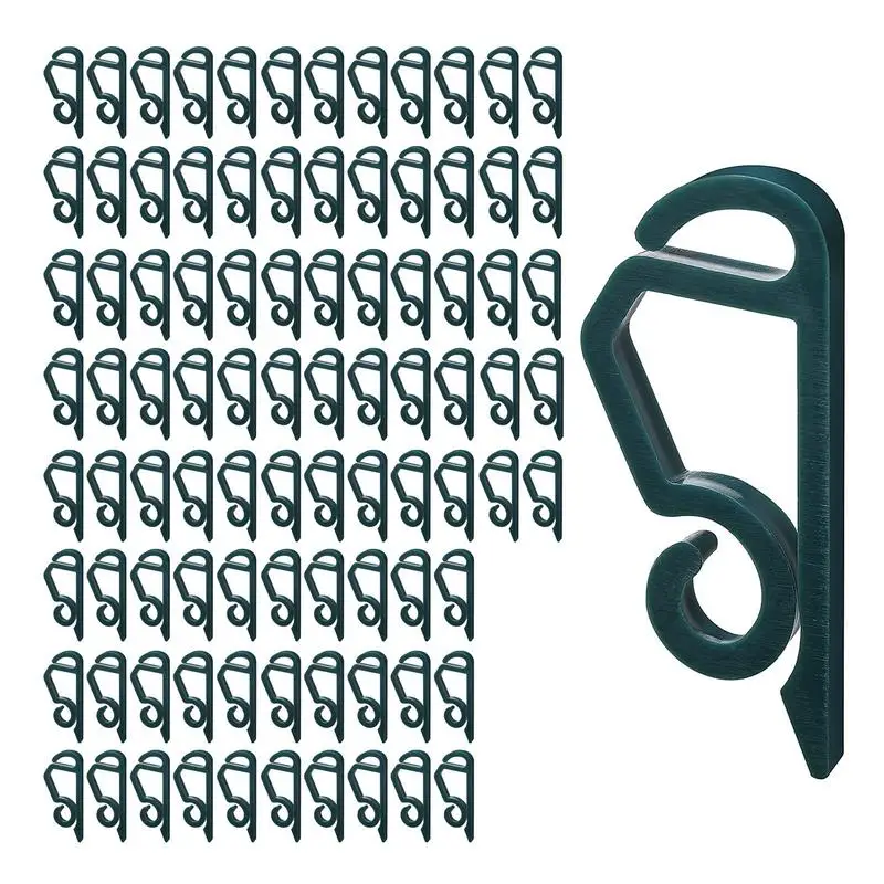 100 шт., пластиковые S-образные крючки для крепления светильников
100 шт., пластиковые S-образные крючки для крепления светильников