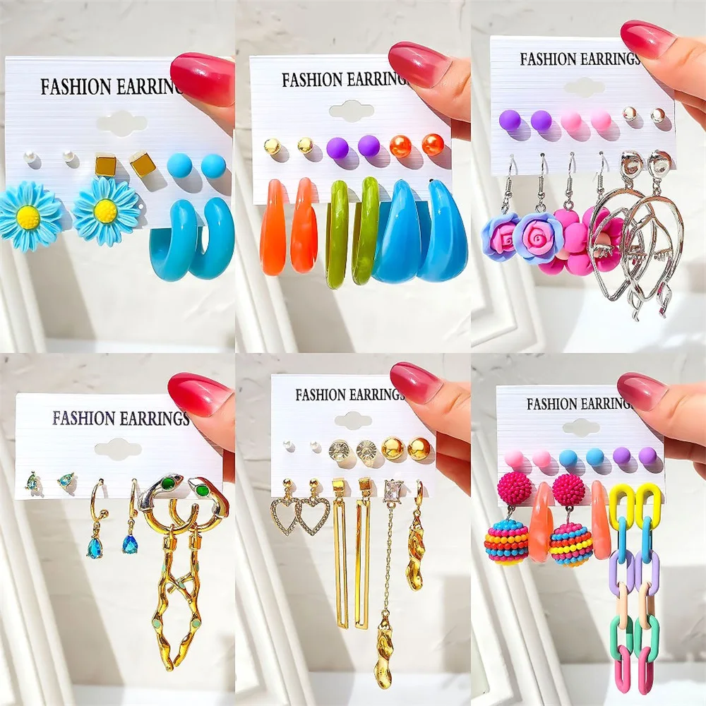 Большие серьги FNIO, акриловые серьги-подвески для женщин, красочный женский набор 2022, модные украшения Brincos
Большие серьги FNIO, акриловые серьги-подвески для женщин, красочный женский набор 2022, модные украшения Brincos