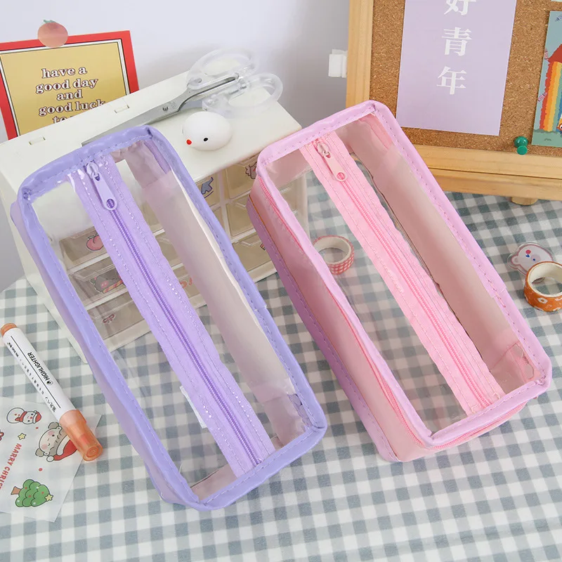 1 шт./креативная многоцветная Простая цветная сумка для файлов, сумка для макияжа, прозрачная сумка для хранения, двойная сумка для ручек, ма...
1 шт./креативная многоцветная Простая цветная сумка для файлов, сумка для макияжа, прозрачная сумка для хранения, двойная сумка для ручек, ма...