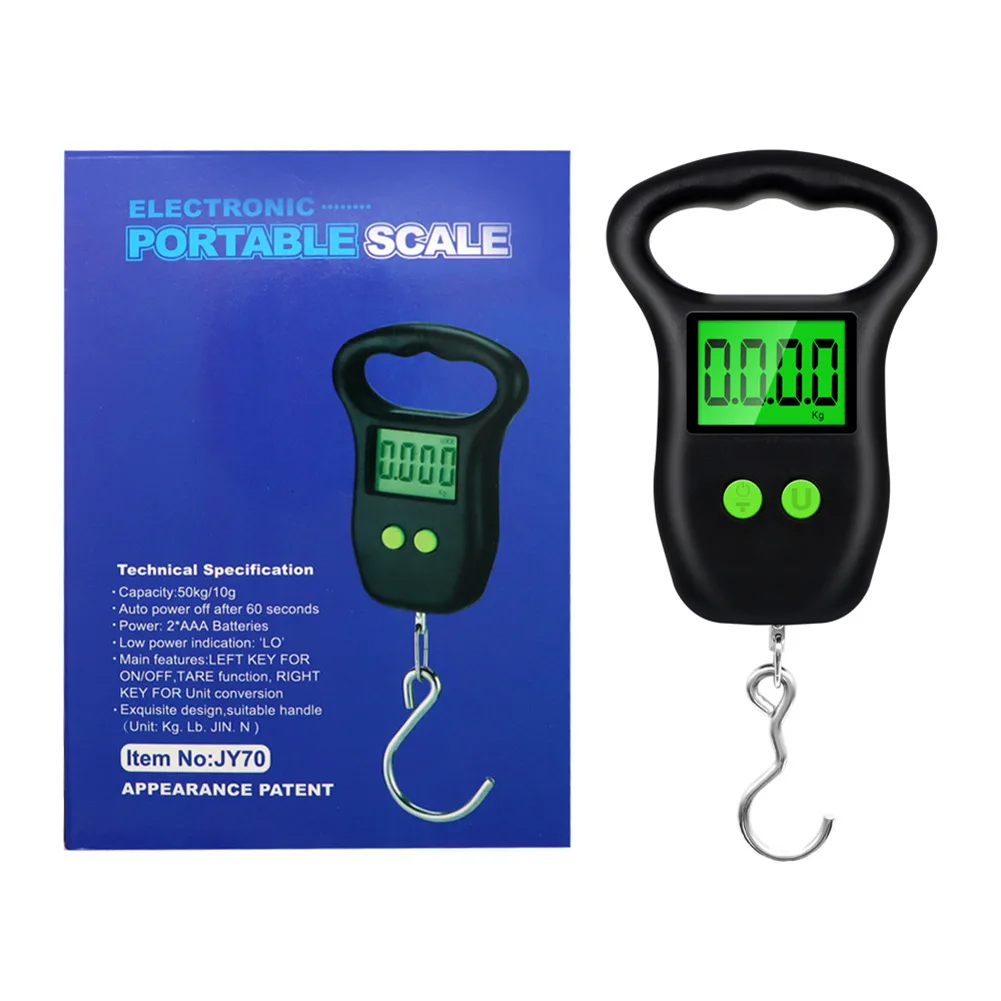 10g-50kg Portable Electronic Scale Weighing Portable Electronic Scale Digital Fishing Luggage Kitchen/shop/outdoor Express Scale
10g-50kg Portable Electronic Scale Weighing Portable Electronic Scale Digital Fishing Luggage Kitchen/shop/outdoor Express Scale