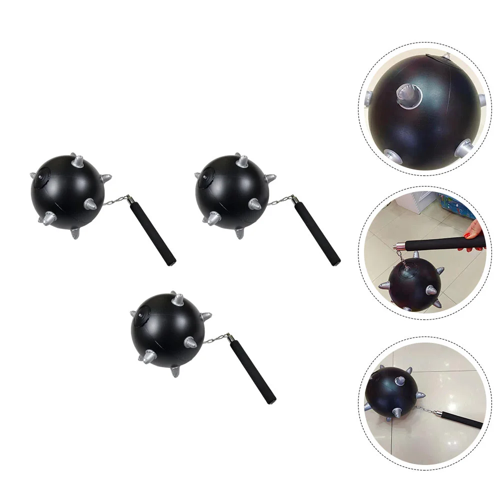 3 Pcs Inflatable Meteor Hammer PVC Toy Halloween Toys Performance Prop Hammers Kids Giant Party Props
3 Pcs Inflatable Meteor Hammer PVC Toy Halloween Toys Performance Prop Hammers Kids Giant Party Props