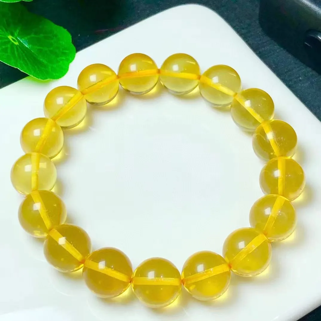 Popular Hot Sale Natural 10mm Golden Amber Crystal Bead Bracelet Fashion Jewelry Gift For Friends
Popular Hot Sale Natural 10mm Golden Amber Crystal Bead Bracelet Fashion Jewelry Gift For Friends