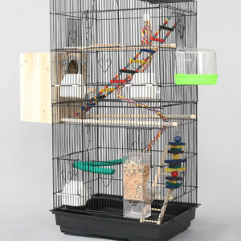 European luxury parrot cage bird cage budgie parrot myna xuanfeng large giant oversized villa breeding cage
European luxury parrot cage bird cage budgie parrot myna xuanfeng large giant oversized villa breeding cage