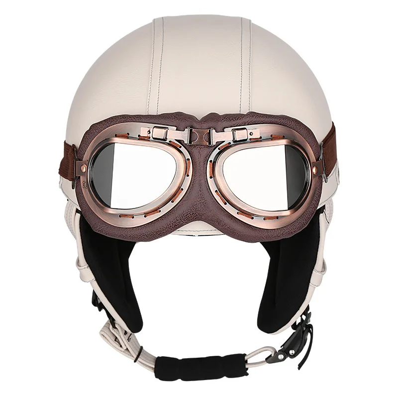 Personalized helmet motorcycle retro helmet suitable for Harley electric car half helmet with windshield helmet
Personalized helmet motorcycle retro helmet suitable for Harley electric car half helmet with windshield helmet