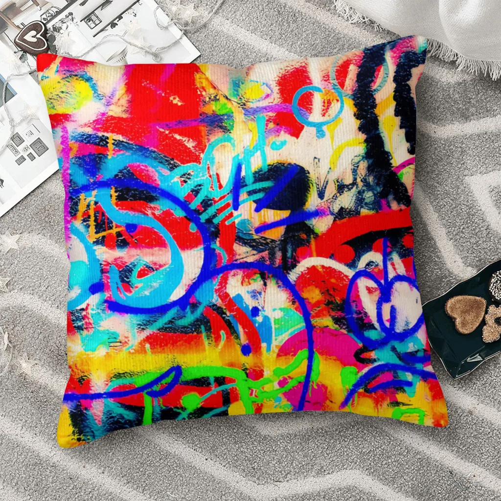 Crazy Graffiti Hug Pillowcase Color Backpack Cushion Garden DIY Printed Chair Coussin Covers Decorative
Crazy Graffiti Hug Pillowcase Color Backpack Cushion Garden DIY Printed Chair Coussin Covers Decorative