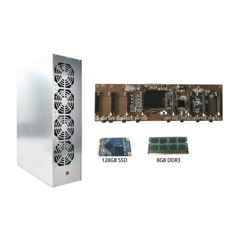 Набор материнской платы HM65 BTC65 847 BTC для майнинга, 8xpcie 16X, слот для графической карты DDR3, слот для памяти RX GTX
Набор материнской платы HM65 BTC65 847 BTC для майнинга, 8xpcie 16X, слот для графической карты DDR3, слот для памяти RX GTX