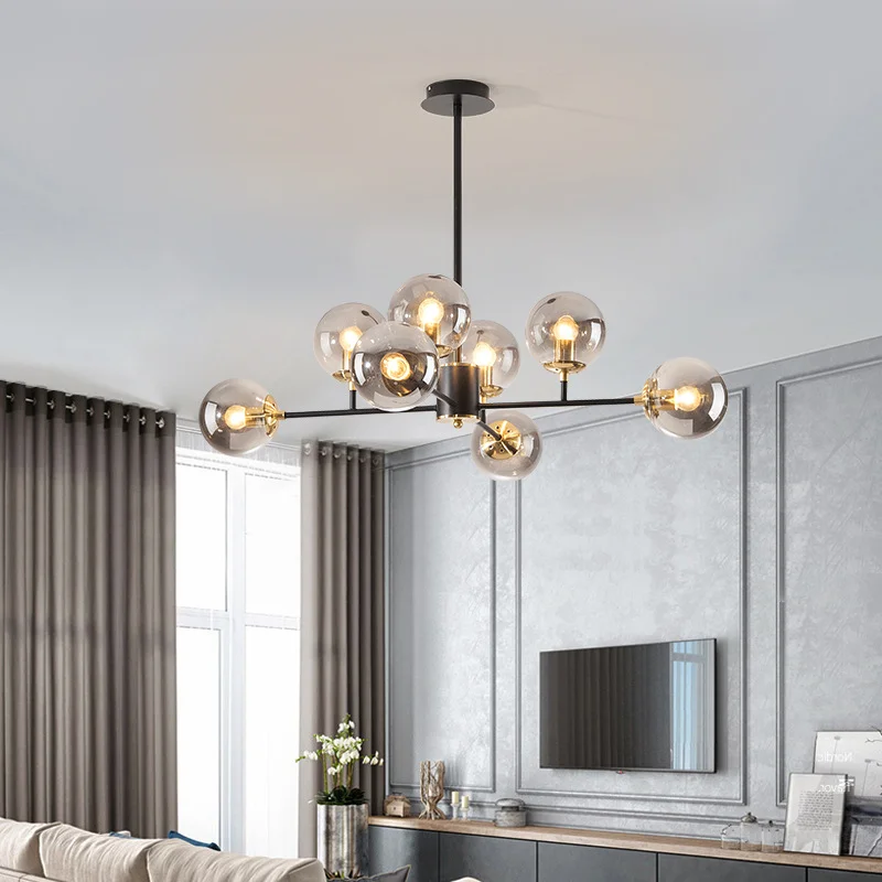 Chandeliers LightsOriginality Nordic Post Modern Pendant Lamp Living Dining Room Bedroom Simple Nordic Molecule Hotel Decor
Chandeliers LightsOriginality Nordic Post Modern Pendant Lamp Living Dining Room Bedroom Simple Nordic Molecule Hotel Decor