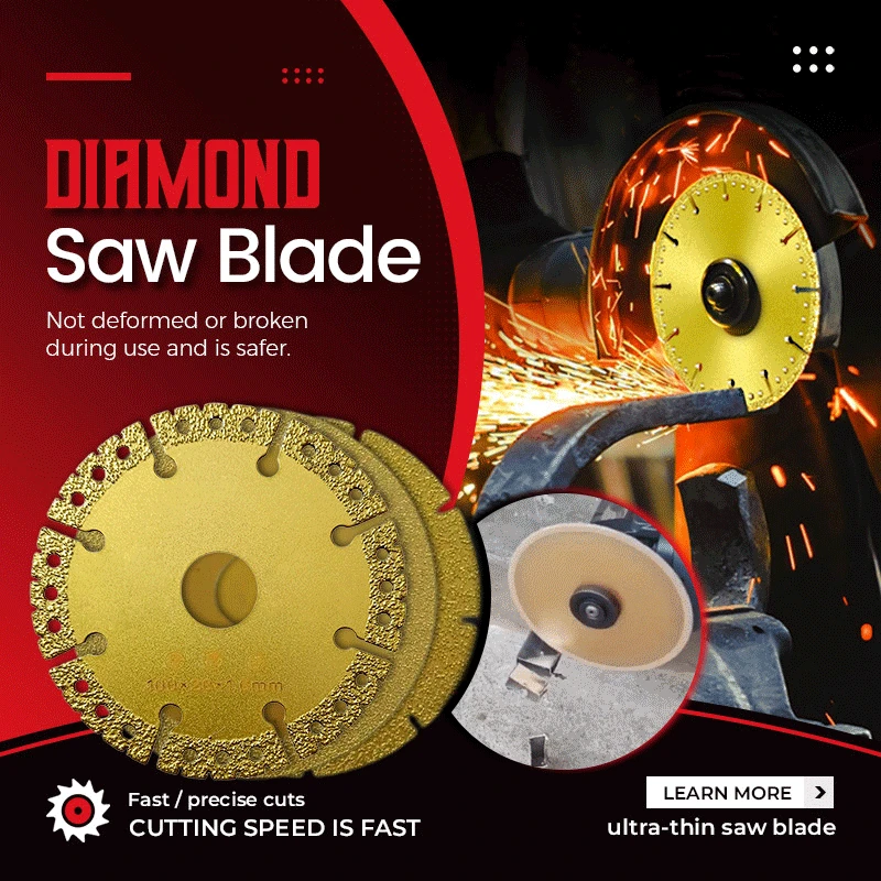 Diamond Saw Blade 100mm Brazing Iron Cutting Disc Metal Cut Off Wheel Angle Grinder Disk Reinforced Grinding Blade Cutter
Diamond Saw Blade 100mm Brazing Iron Cutting Disc Metal Cut Off Wheel Angle Grinder Disk Reinforced Grinding Blade Cutter
