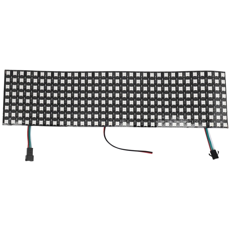 

JFBL Hot LED Matrix Panel, WS2812B RGB 832 Pixels Digital Flexible Dot Matrix Individually Addressable LED Display Screen