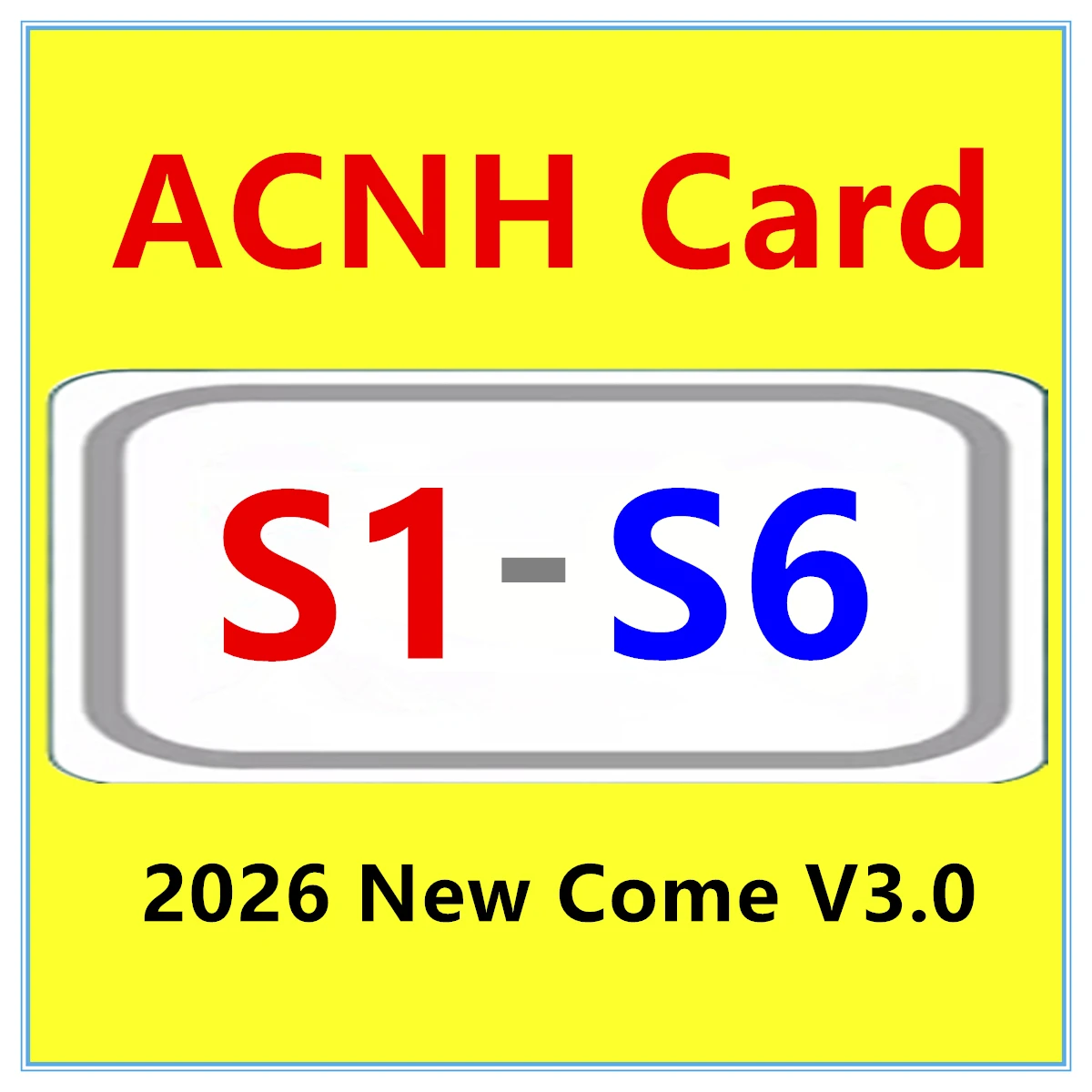 NFC Карта для игр ACNH NTAG215
NFC Карта для игр ACNH NTAG215