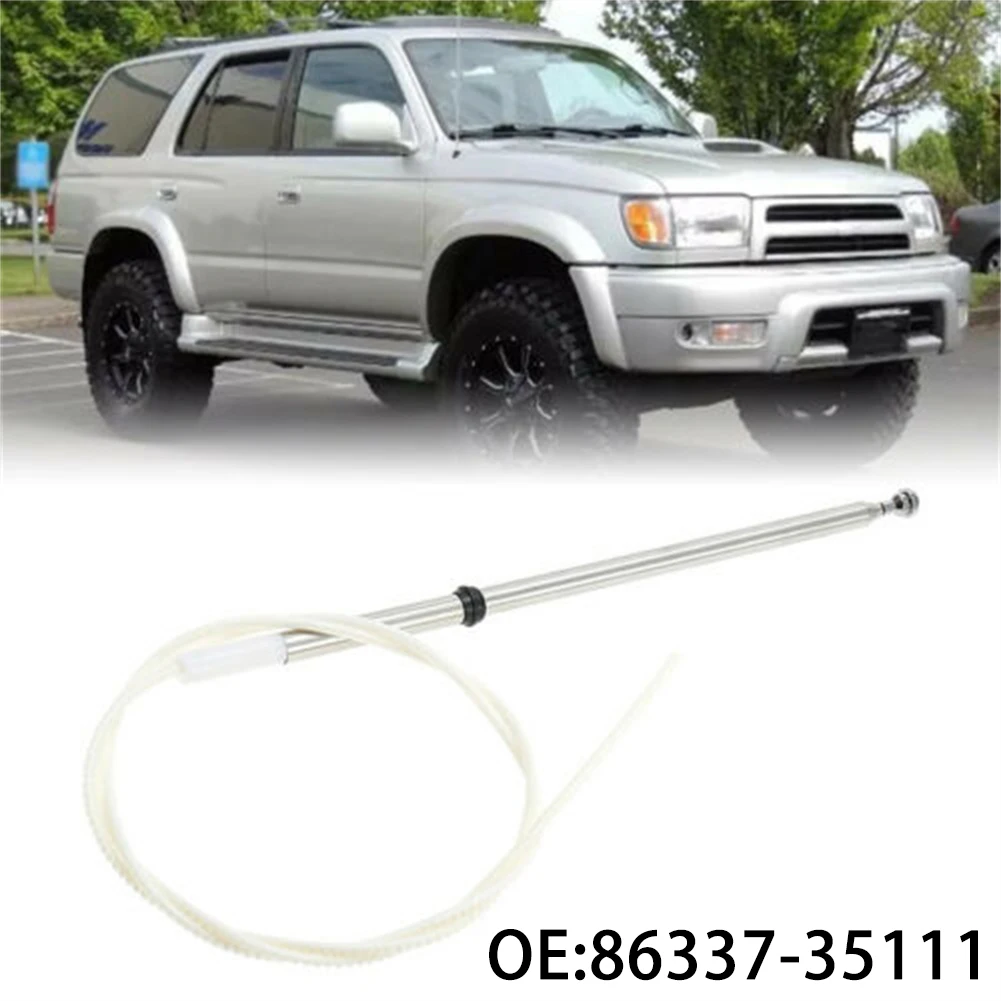 1pc 86337-35111 Power Antenna Mast AM FM Radio Aerial Stainless Steel For Toyota 4Runner 1996-1997 Exterior Aerials Parts
1pc 86337-35111 Power Antenna Mast AM FM Radio Aerial Stainless Steel For Toyota 4Runner 1996-1997 Exterior Aerials Parts