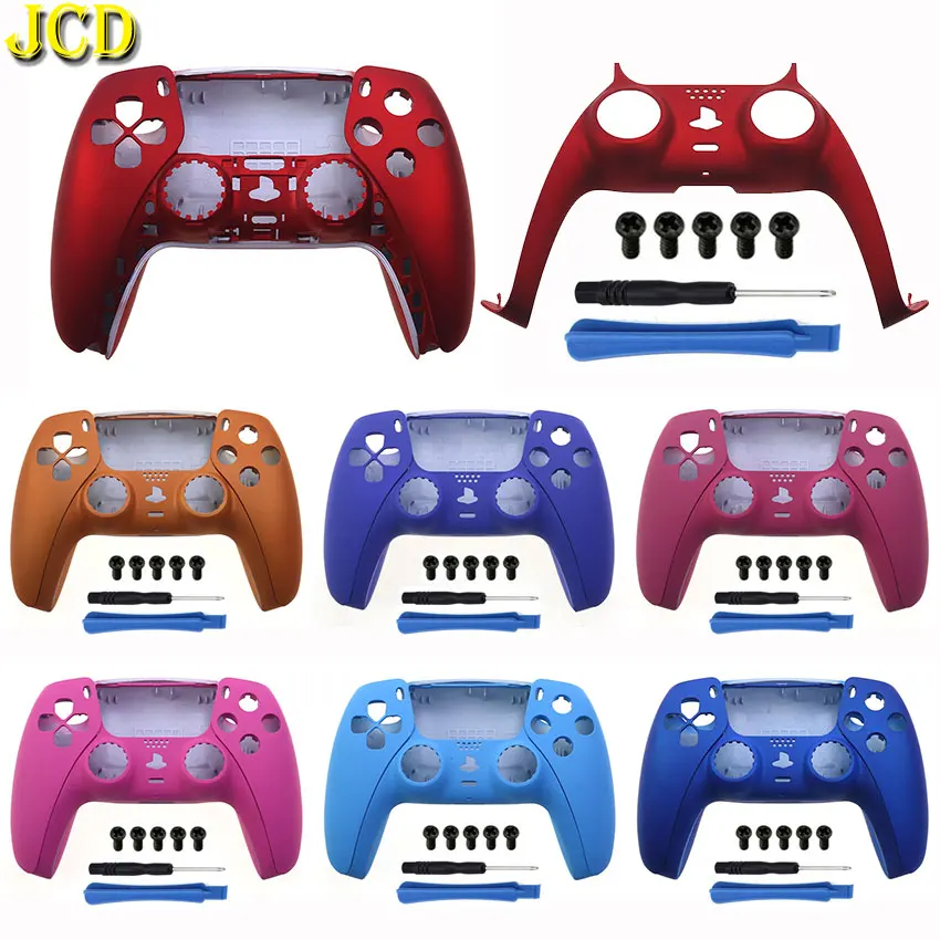 JCD For PS5 Gamepad Controle Shell Housing Front + Back Cover Case Skin With Decorative Strip Shell
JCD For PS5 Gamepad Controle Shell Housing Front + Back Cover Case Skin With Decorative Strip Shell