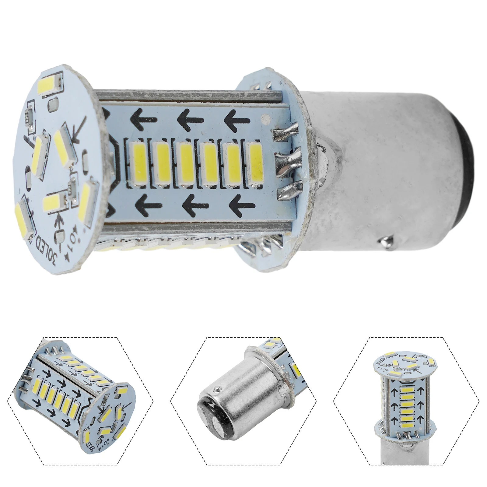 Car LED Brake Light Direct Replacement Car Accessories DC 12V Rear Brake Sequential Brake Simple Design 1157 LED
Car LED Brake Light Direct Replacement Car Accessories DC 12V Rear Brake Sequential Brake Simple Design 1157 LED