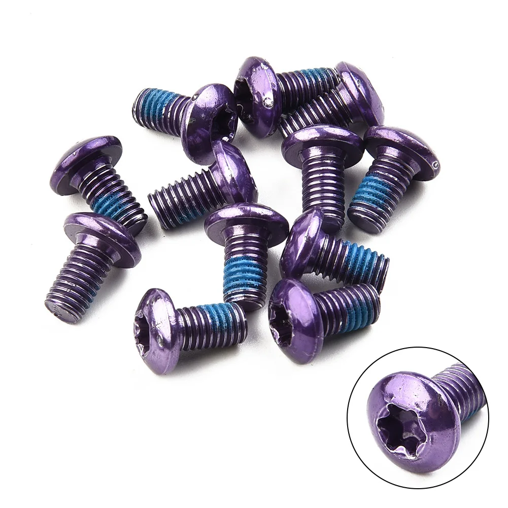 Bicycle Color Brake Disc Screw T25 Disc Brake Rotor Bolts Screw M5*9 Uniform Pitch MTB Mountain Bike Accessories
Bicycle Color Brake Disc Screw T25 Disc Brake Rotor Bolts Screw M5*9 Uniform Pitch MTB Mountain Bike Accessories