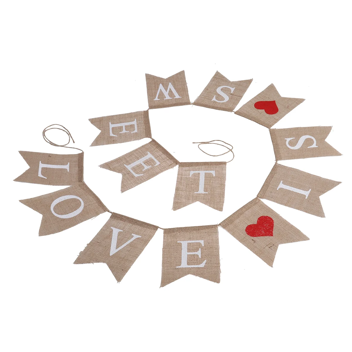28M LOVE IS SWEET Bunting Banner Burlap Swallowtail Flags Banner Hanging Garland for Wedding Party
28M LOVE IS SWEET Bunting Banner Burlap Swallowtail Flags Banner Hanging Garland for Wedding Party