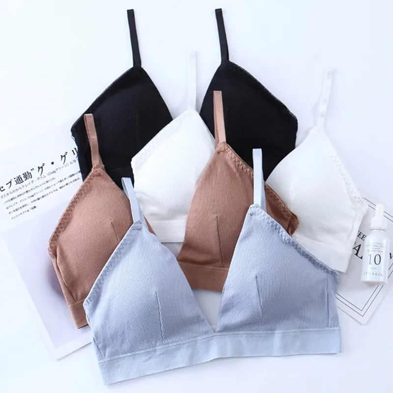 Wire Free Bras For Women Seamless Underwear Cotton Bra Top Female Push Up Brassiere French Bralette Triangle Bra Sexy Lingerie
Wire Free Bras For Women Seamless Underwear Cotton Bra Top Female Push Up Brassiere French Bralette Triangle Bra Sexy Lingerie
