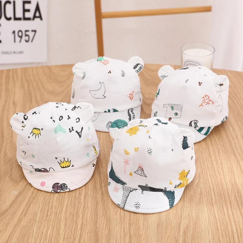 New Cartoon Printed Baby Baseball Cap Cute Ear Soft Cotton Kids Sun Hat Spring Summer Outdoor UV Protection Newborn Beach Hat
New Cartoon Printed Baby Baseball Cap Cute Ear Soft Cotton Kids Sun Hat Spring Summer Outdoor UV Protection Newborn Beach Hat