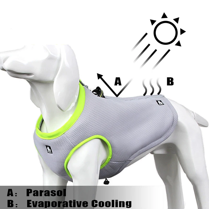 Truelove Pet Summer Dog Cooling Vest Clothes Harness For Dogs Adjustable Mesh Reflective Vest Coat Quick Cooling Pet Dog Clothes
Truelove Pet Summer Dog Cooling Vest Clothes Harness For Dogs Adjustable Mesh Reflective Vest Coat Quick Cooling Pet Dog Clothes