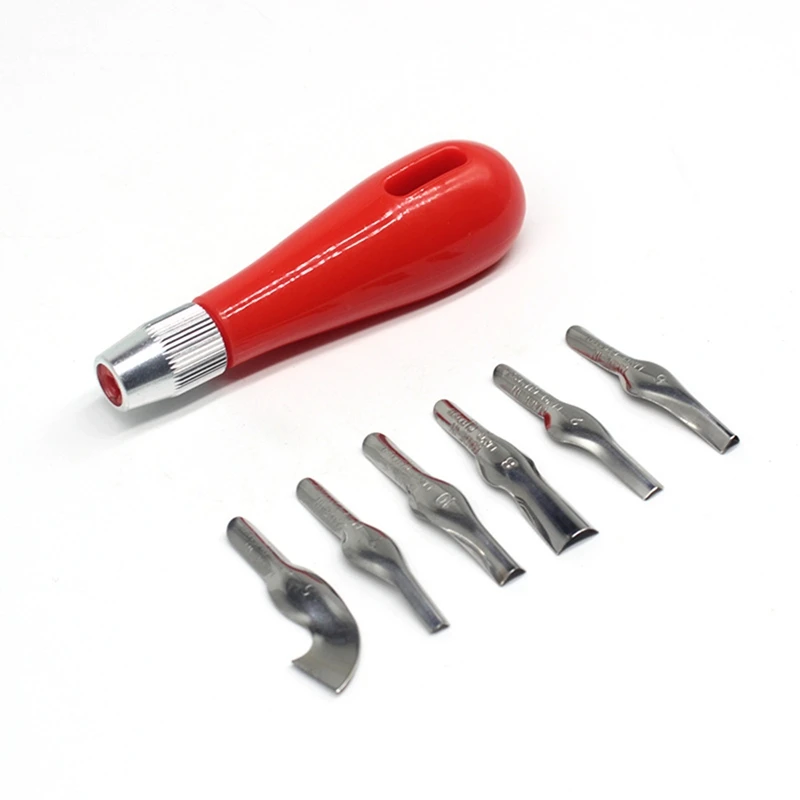Carving Tool Practical Beginner DIY Portable ABS Linoleum Cutter Art Supplies Ergonomic School Engraving
Carving Tool Practical Beginner DIY Portable ABS Linoleum Cutter Art Supplies Ergonomic School Engraving