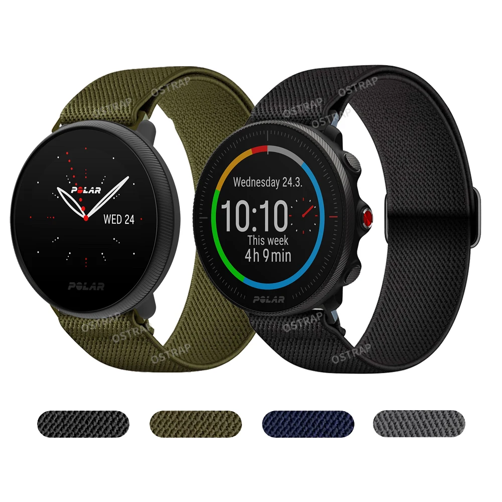 Нейлоновый ремешок с петлей для POLAR VANTAGE M2, эластичный тканевый браслет для POLAR IGNITE 2, UNITE, Grix, ремешок для наручных часов
Нейлоновый ремешок с петлей для POLAR VANTAGE M2, эластичный тканевый браслет для POLAR IGNITE 2, UNITE, Grix, ремешок для наручных часов