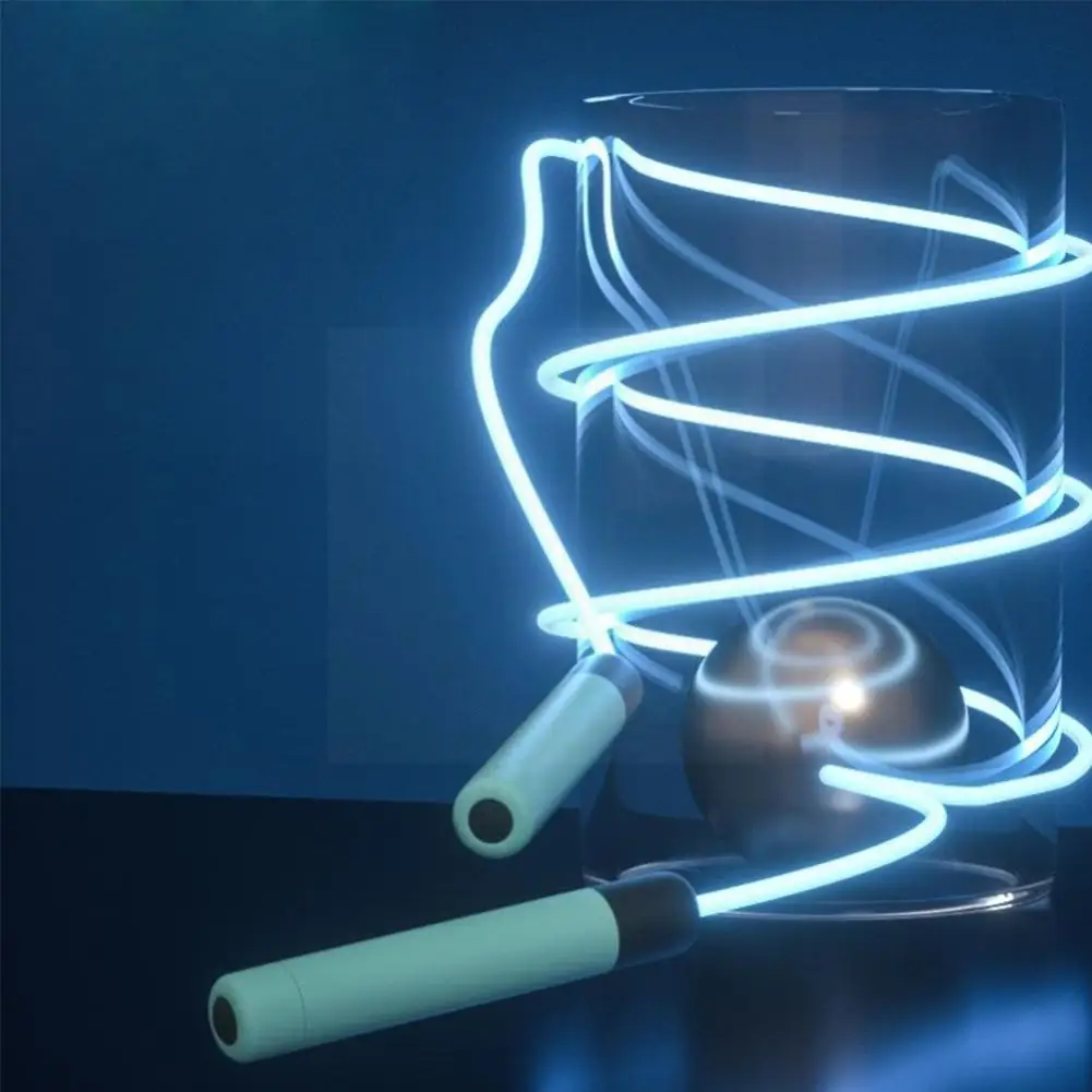 Skipping Adjustable Night Glowing Rope Luminous Jump Skipping Exercise Up Fitness Light Exercise Ropes Slim Body Home Rope U2t9
Skipping Adjustable Night Glowing Rope Luminous Jump Skipping Exercise Up Fitness Light Exercise Ropes Slim Body Home Rope U2t9