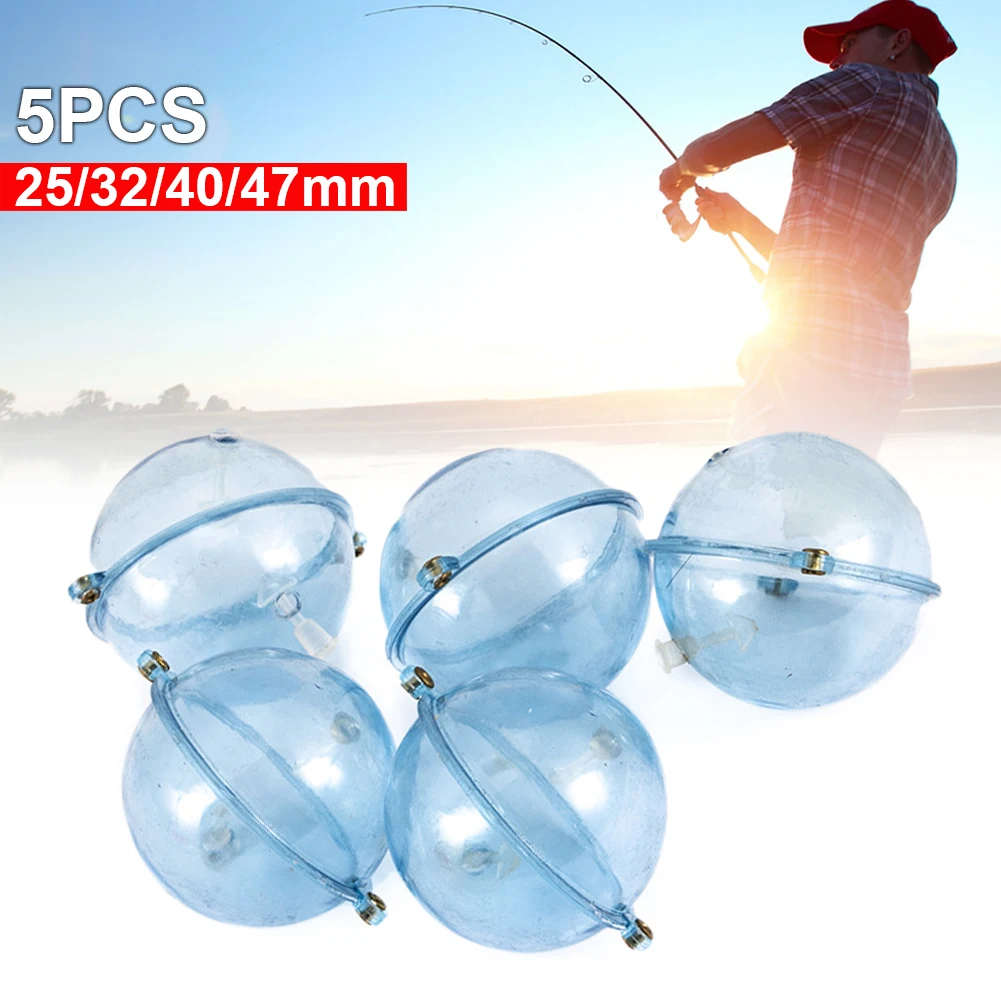5pcs Round Fishing Float ABS Lure Bobber Hollow Bubble Ball Adjustable Buoyancy Floating Bubble Saltwater Freshwater Accessories
5pcs Round Fishing Float ABS Lure Bobber Hollow Bubble Ball Adjustable Buoyancy Floating Bubble Saltwater Freshwater Accessories