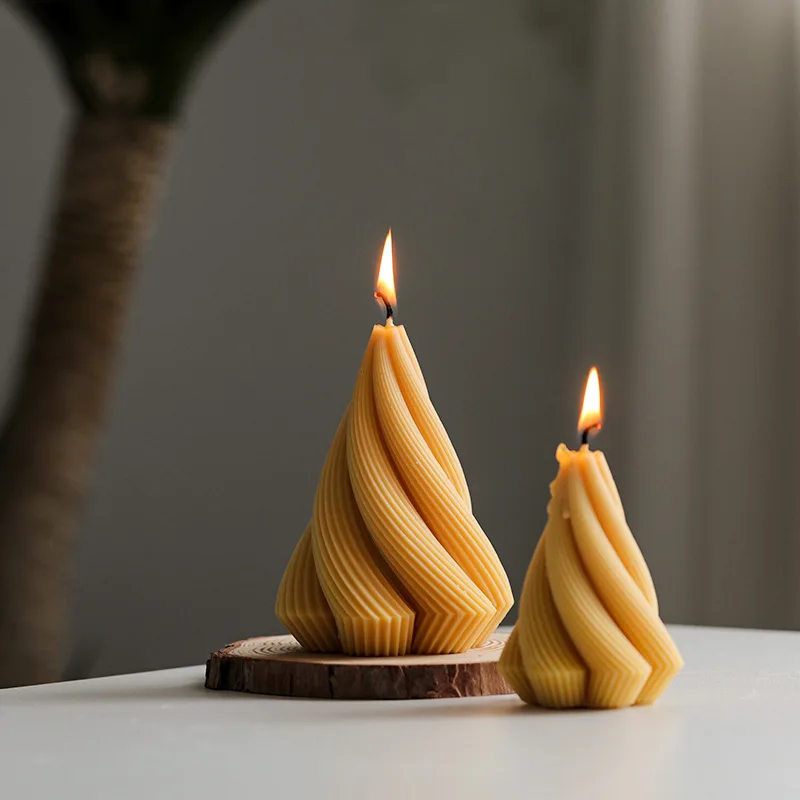 Newly Spiral Triangle Silicone Candle Mold Gypsum Form Stone Epoxy Resin Geometry Tree Mould for Home Decor Making Supplies
Newly Spiral Triangle Silicone Candle Mold Gypsum Form Stone Epoxy Resin Geometry Tree Mould for Home Decor Making Supplies