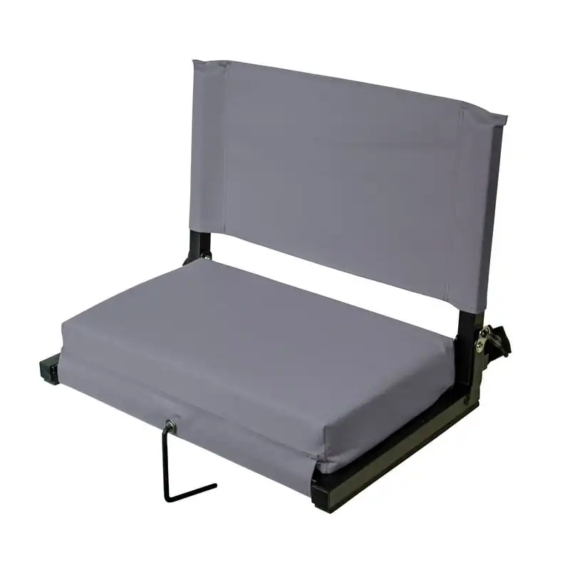 Stadium Chairs for Bleachers with Back Support by , Large Ultra-Padded Seat for Complete Comfort, Easy Carry Handle with Adjusta
Stadium Chairs for Bleachers with Back Support by , Large Ultra-Padded Seat for Complete Comfort, Easy Carry Handle with Adjusta