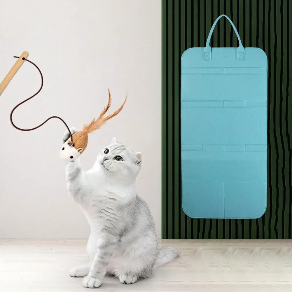 Space-saving Pet Toy Organizer Pet Toy Storage Bag Cat Wand Toy Storage Bag Neatly Organize Hang Pet Teaser Wand Toys for Indoor
Space-saving Pet Toy Organizer Pet Toy Storage Bag Cat Wand Toy Storage Bag Neatly Organize Hang Pet Teaser Wand Toys for Indoor