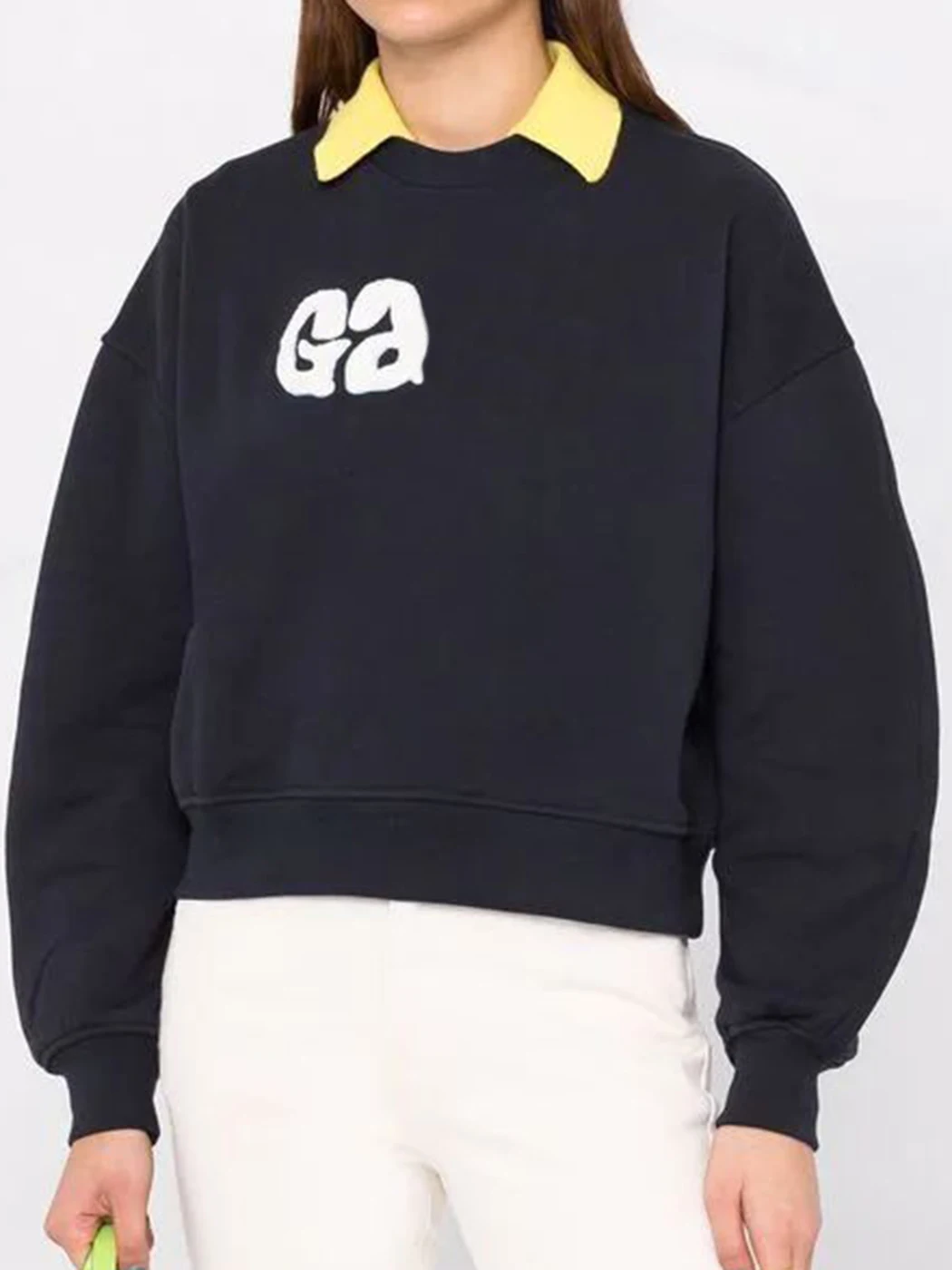 Classic Patchwork Letter Sweatshirt Women Spring Autumn Aesthetic Solid Pullovers Simple Long Sleeve Straight Tracksuit Female
Classic Patchwork Letter Sweatshirt Women Spring Autumn Aesthetic Solid Pullovers Simple Long Sleeve Straight Tracksuit Female
