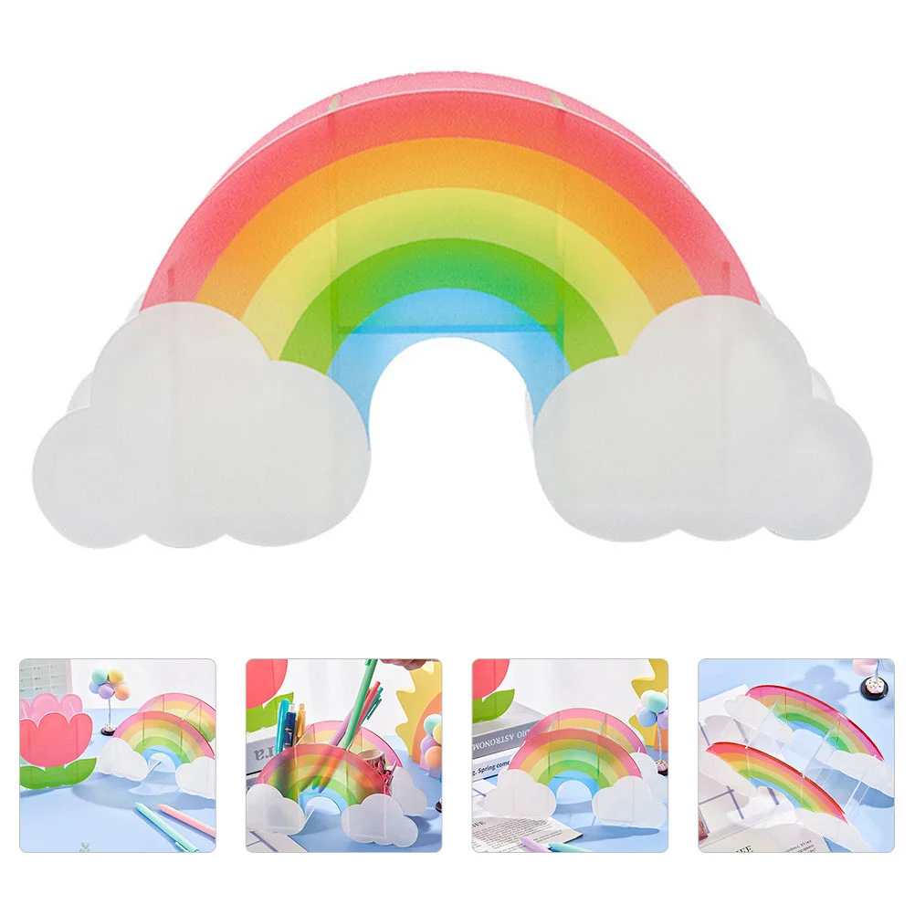 Holderorganizerdesktop Brush Cup Stationery Pen Acrylic Rainbow Clear Compartments Desk Makeup Crayon Divided
Holderorganizerdesktop Brush Cup Stationery Pen Acrylic Rainbow Clear Compartments Desk Makeup Crayon Divided