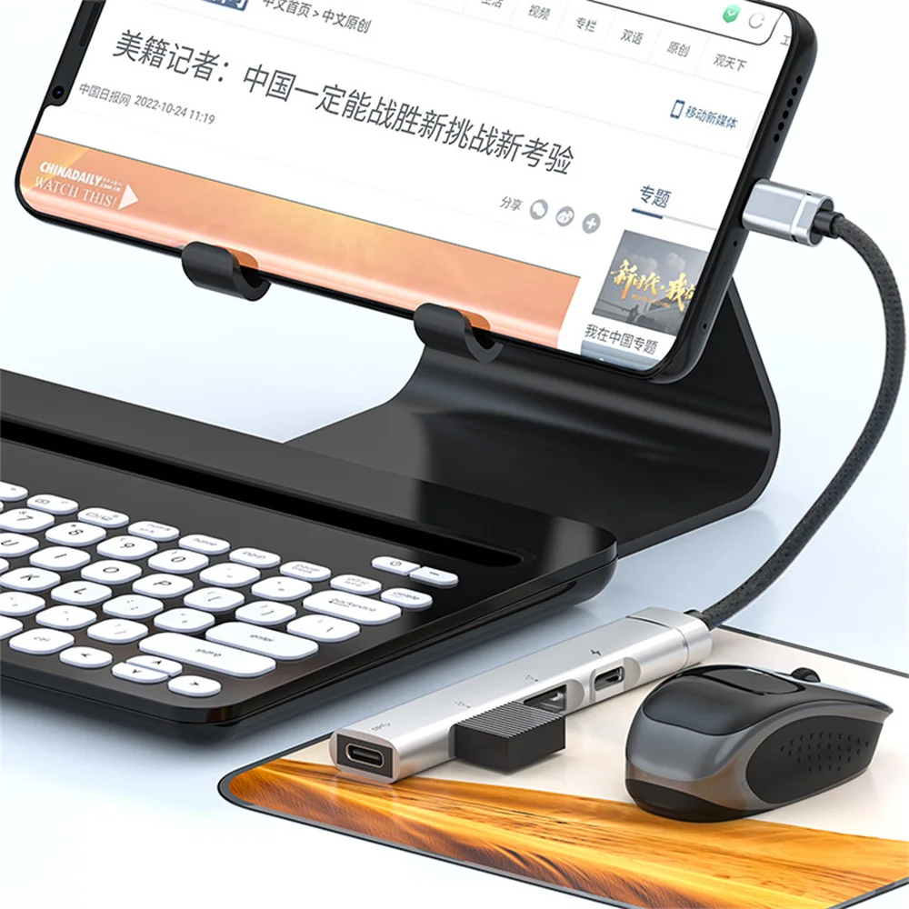 5v/3a Laptop Extender Support Otg Computer Hub High Speed Transmission Computer Extender Converter Soft Thread Laptop Converter
5v/3a Laptop Extender Support Otg Computer Hub High Speed Transmission Computer Extender Converter Soft Thread Laptop Converter