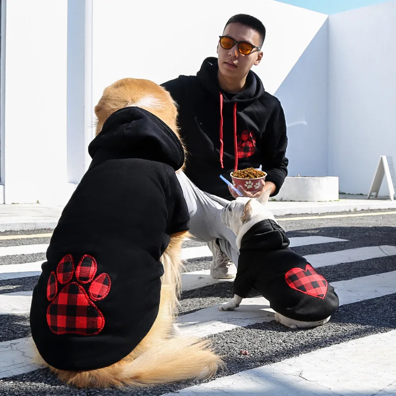 Winter Pet Big Dog Hoodie Clothes for Small Medium Large Dogs,Fleece Warm Paw Print Dog Jacket,French Bulldog Dog Clothing
Winter Pet Big Dog Hoodie Clothes for Small Medium Large Dogs,Fleece Warm Paw Print Dog Jacket,French Bulldog Dog Clothing