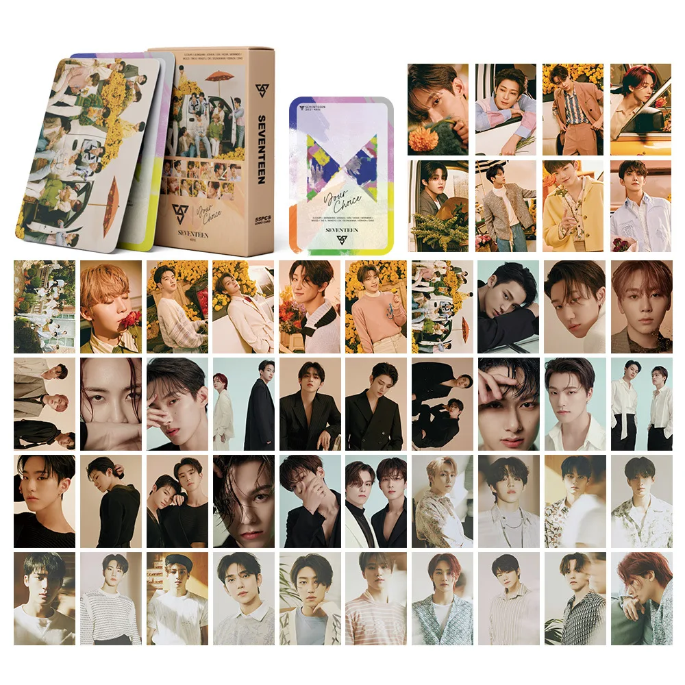 54 шт./коркор. Kpop 17 ЛОМО карт ваш выбор фотоальбом Фотокарточка для коллекции фанатов Idol Подарок 17 открыток 
54 шт./коркор. Kpop 17 ЛОМО карт ваш выбор фотоальбом Фотокарточка для коллекции фанатов Idol Подарок 17 открыток
