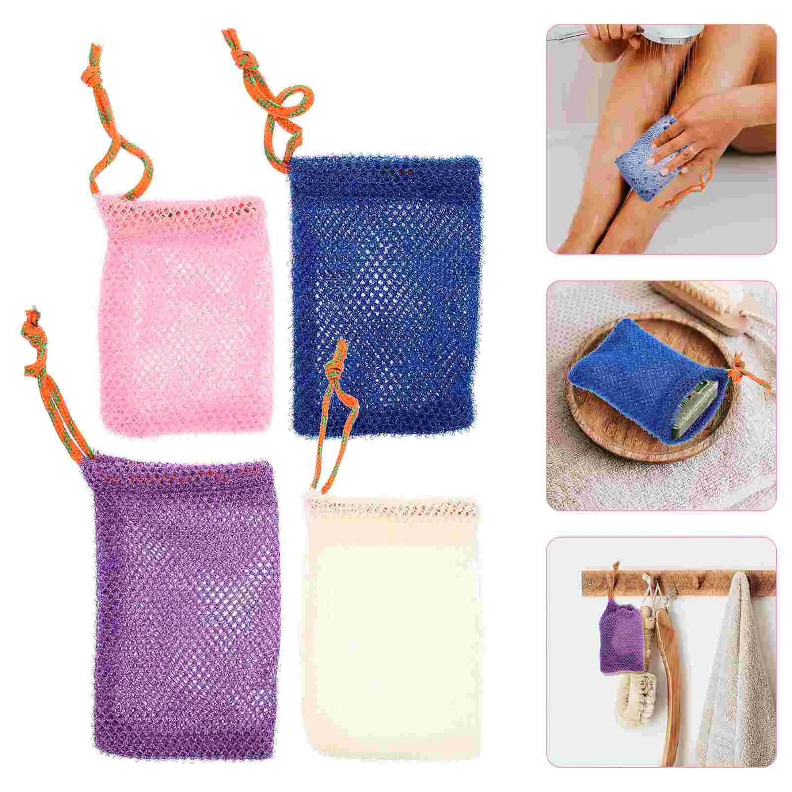 Soap Bag Mesh Bags Pouch Exfoliating Saver Net Sisal Bubble Drawstring Shower Sack Natural Holderfoaming Scrubber Savers Pocket
Soap Bag Mesh Bags Pouch Exfoliating Saver Net Sisal Bubble Drawstring Shower Sack Natural Holderfoaming Scrubber Savers Pocket