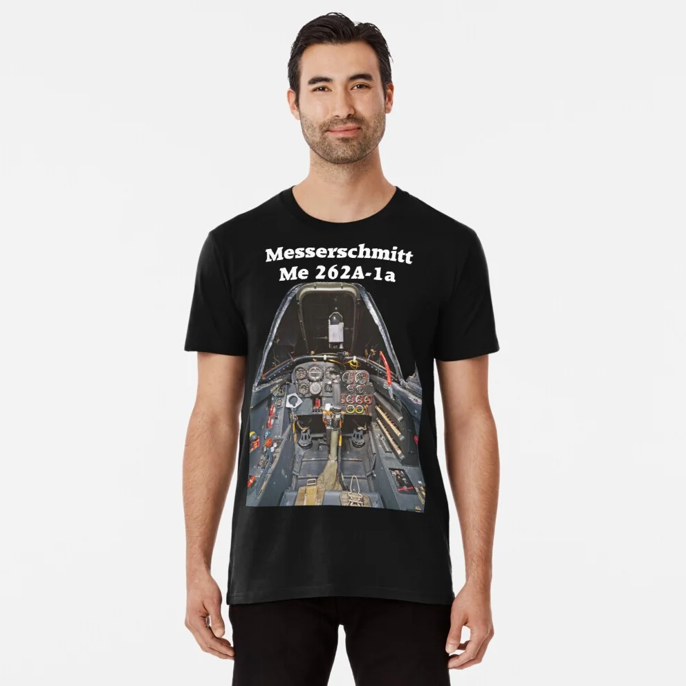 WWII German Messerschmitt Me 262A-1a Fighter Cockpit T Shirt. Mens 100% Cotton Short Sleeve O-Neck Casual T-shirt New Size S-3XL
WWII German Messerschmitt Me 262A-1a Fighter Cockpit T Shirt. Mens 100% Cotton Short Sleeve O-Neck Casual T-shirt New Size S-3XL