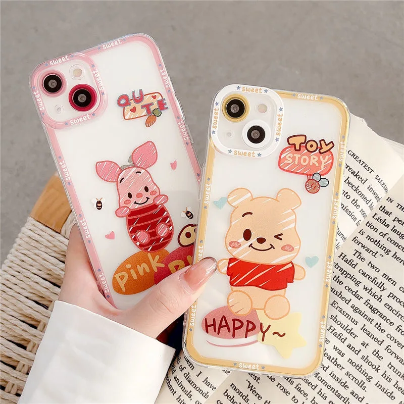 disney Cartoon Winnie the Pooh Apple Phone Cases For iPhone 13 12 11 Pro Max XR XS MAX 8 X 7 SE Back Cover
disney Cartoon Winnie the Pooh Apple Phone Cases For iPhone 13 12 11 Pro Max XR XS MAX 8 X 7 SE Back Cover