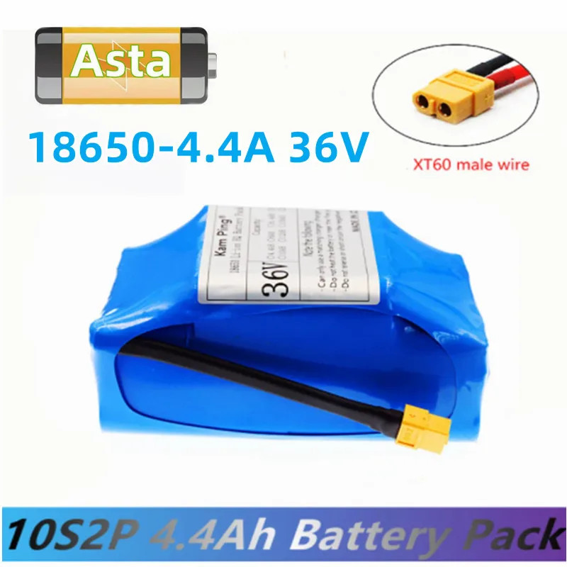 Electric Scooter 18650 Lithium Battery Pack 36v 10s2p 4.4Ah 4400mAh Rechargeable Scooters Hoverboard Batteries Built-in 20A BMS
Electric Scooter 18650 Lithium Battery Pack 36v 10s2p 4.4Ah 4400mAh Rechargeable Scooters Hoverboard Batteries Built-in 20A BMS