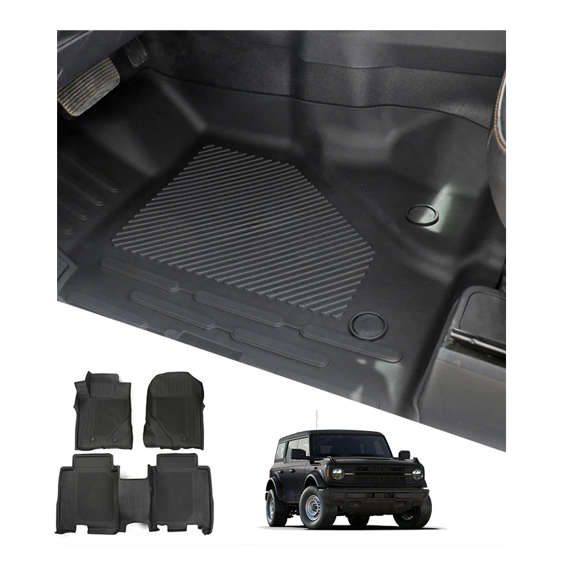 Foot Mats Original Official Tpe Injection Floor Mats Trunk Mats For Ford Bronco 2021 2022 2023
Foot Mats Original Official Tpe Injection Floor Mats Trunk Mats For Ford Bronco 2021 2022 2023