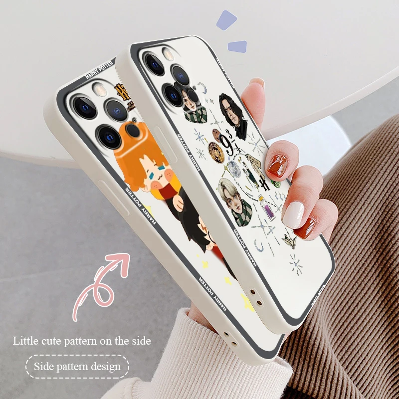 Cute Potters Luxury Harries Phone Case For Apple iPhone 14 13 12 Mini 11 XS Pro Max X 8 7 Plus SE 2020 Liquid Rope Cover
Cute Potters Luxury Harries Phone Case For Apple iPhone 14 13 12 Mini 11 XS Pro Max X 8 7 Plus SE 2020 Liquid Rope Cover